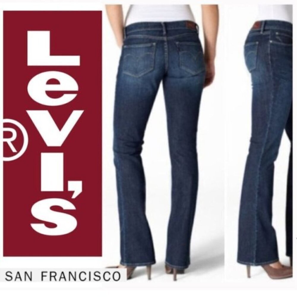 LEVI'S SAN FRANCISCO JEANS DEMI CURVE STRAIGHT 29